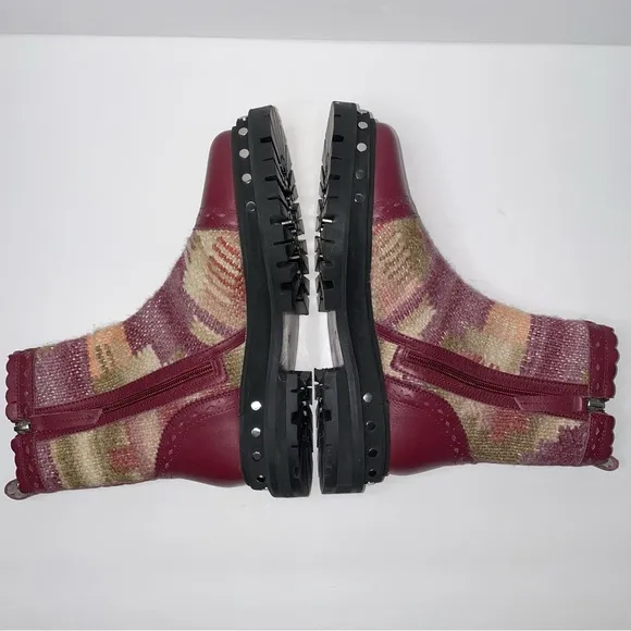 Free People Tate Chelsea Boot Mulberry Mix