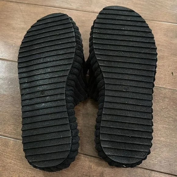 Free People Two Days In Ibiza Sandals Black 7.5 New