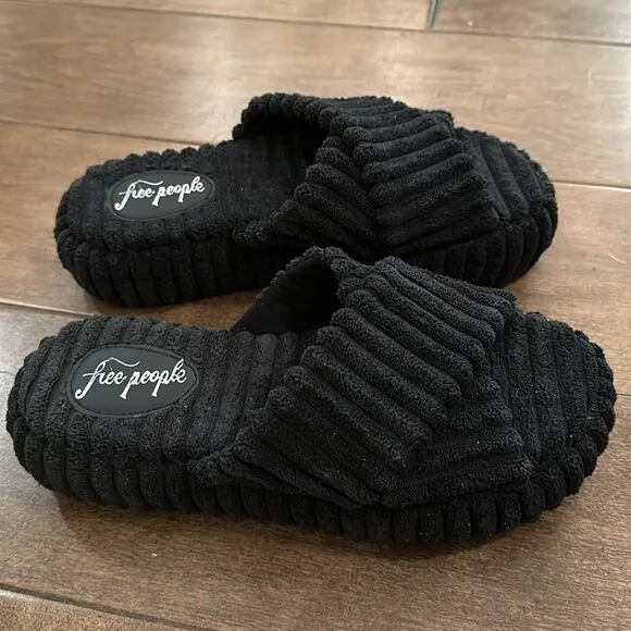 Free People Two Days In Ibiza Sandals Black 7.5 New