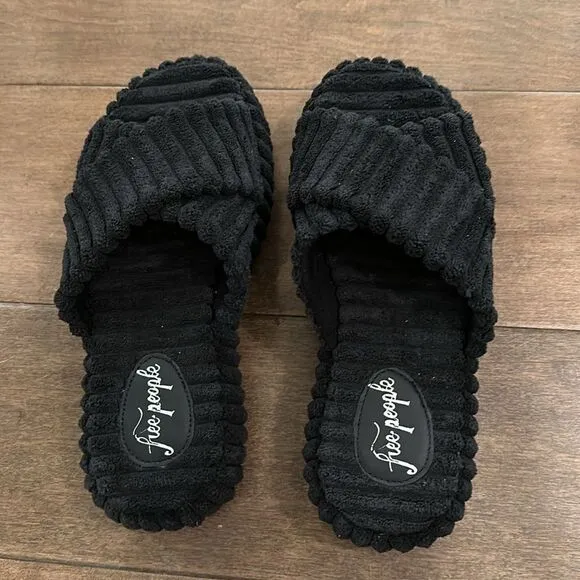 Free People Two Days In Ibiza Sandals Black 7.5 New