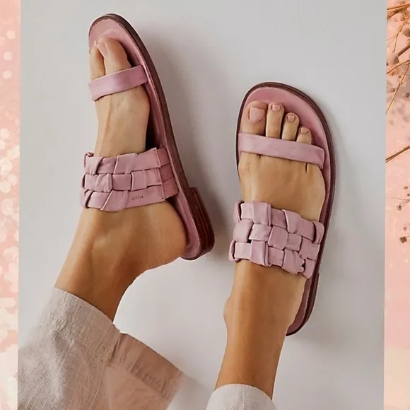 Free People Woven River Slip-On Sandals by FP Collection