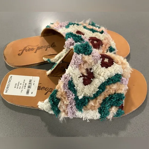 Free People Yuma Woven Mule Sandals-size 40-NWT