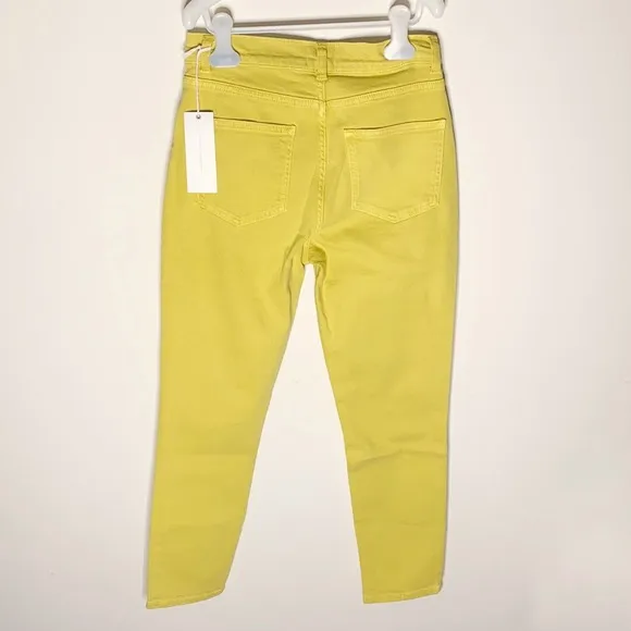 French Connection Dark citron slim ankle jeans size 6