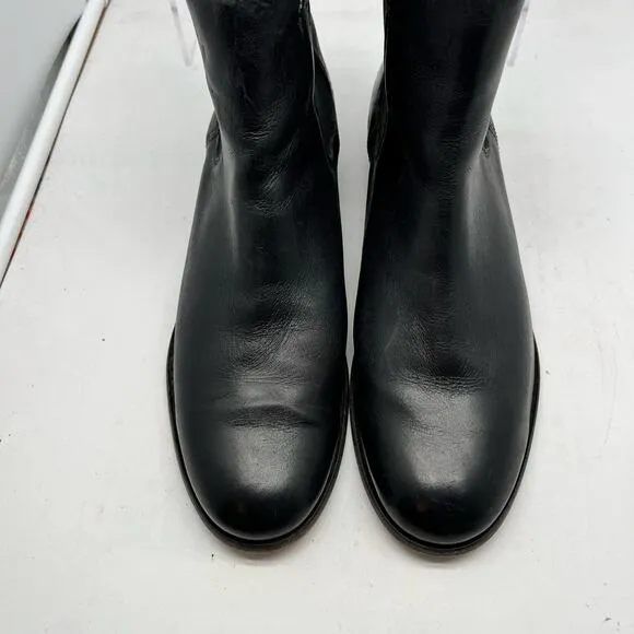 Frye Boots Womens 10 Black Chelsea Bootie Pull On