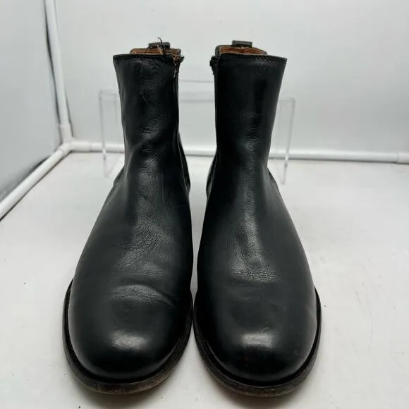 Frye Boots Womens 10 Black Chelsea Bootie Pull On