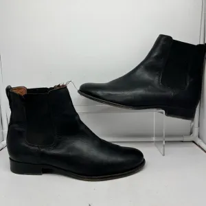 Frye Boots Womens 10 Black Chelsea Bootie Pull On