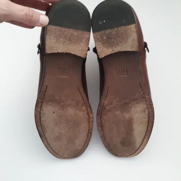 Frye Carly Double Zip Leather Ankle Boots