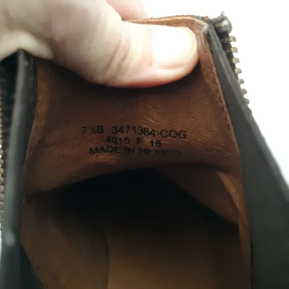 Frye Carly Double Zip Leather Ankle Boots