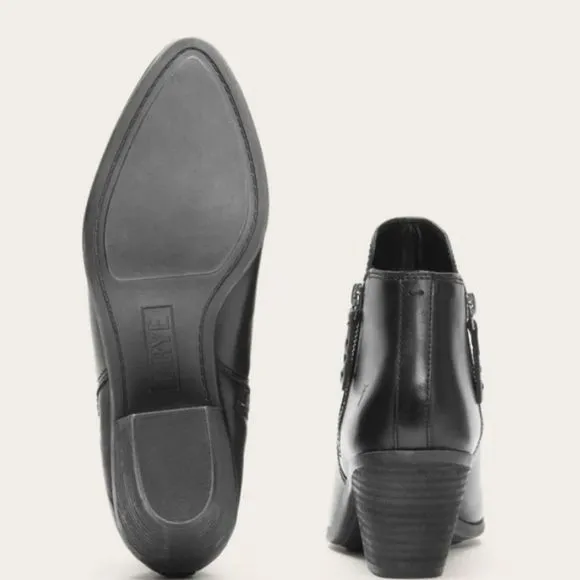 Frye Judith Zip Bootie- Black