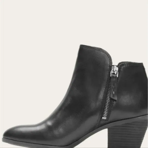 Frye Judith Zip Bootie- Black