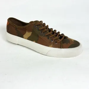 FRYE Ludlow Low Camo Canvas Lace up Sneakers