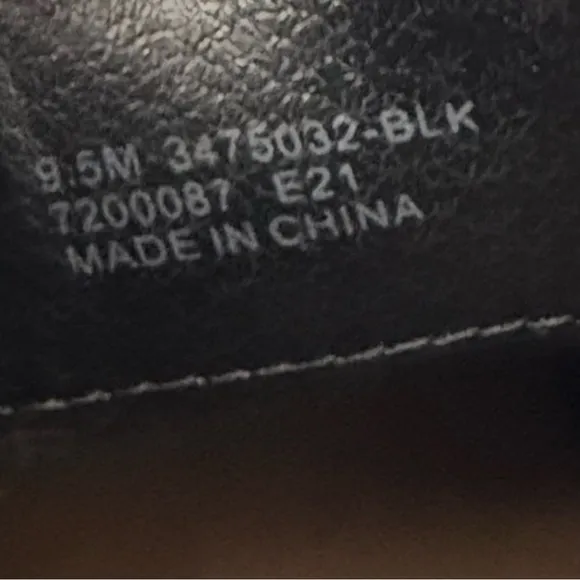 Frye Mallory Chelsea Leather Black Boots