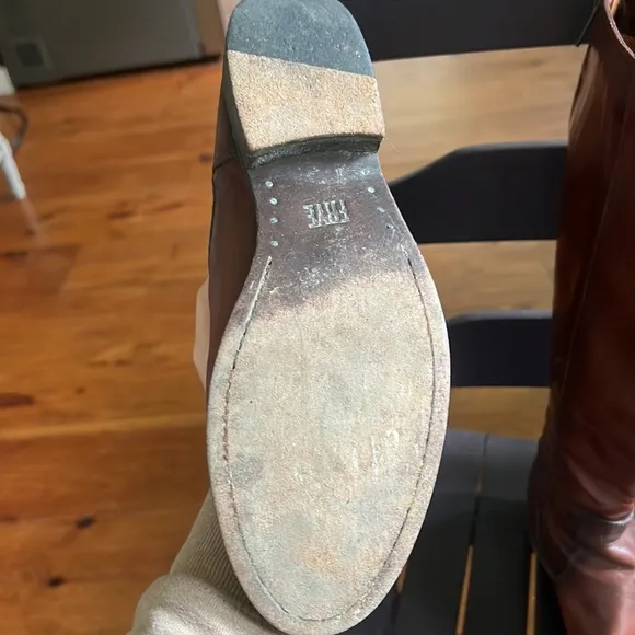 Frye Melissa Redwood Stud Back Zip Boots