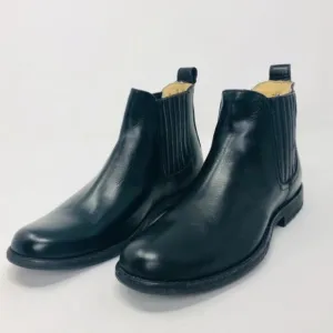 Frye Phillip Chelsea Black Leather Boots EUC