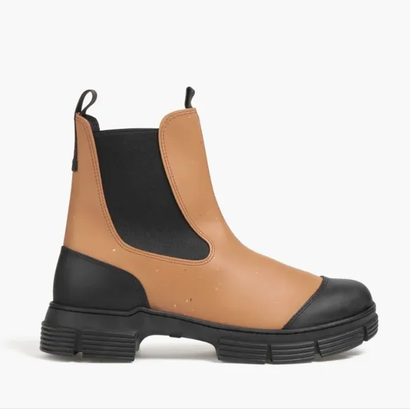GANNI TWO TONE CHELSEA BOOTS