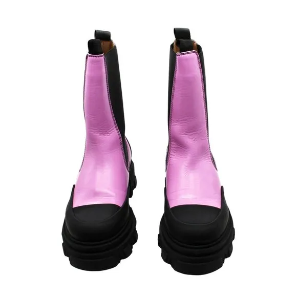 Ganni Women's Platform Chelsea Boots