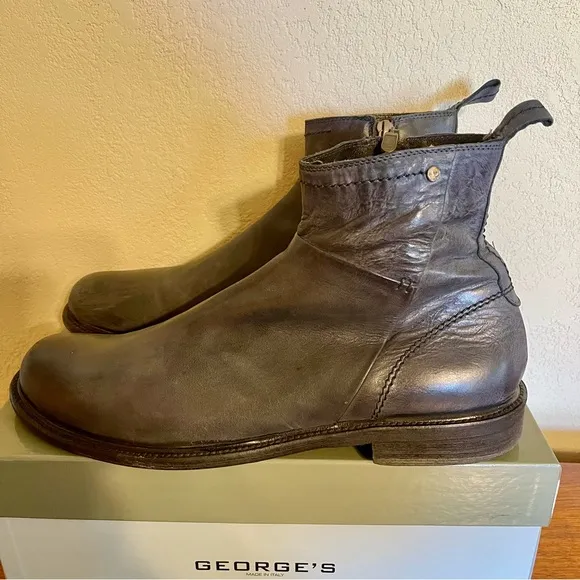 George’s Lord Nero Ankle Boots Eur 44