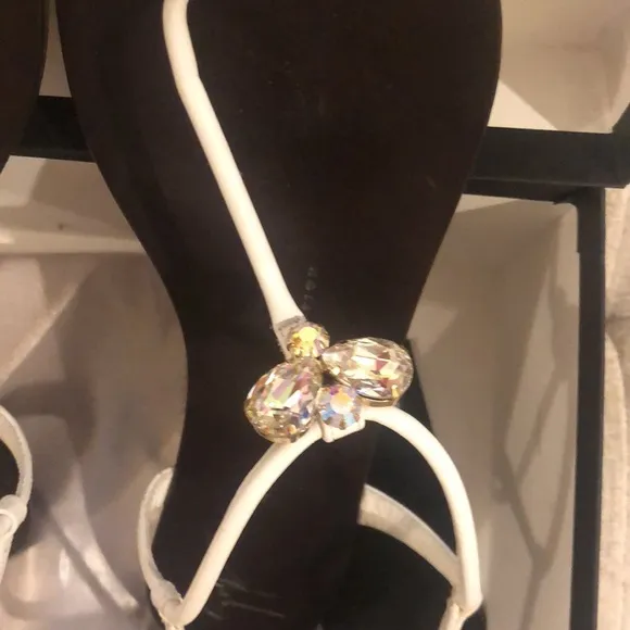Giuseppe Zanotti crystal butterfly sandals