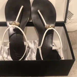 Giuseppe Zanotti crystal butterfly sandals