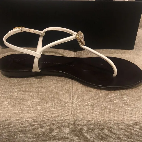 Giuseppe Zanotti crystal butterfly sandals