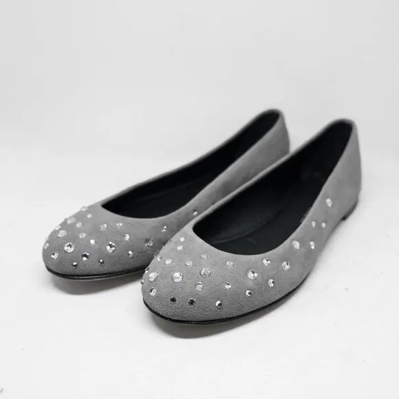 Giuseppe Zanotti Crystal Embellished Flats