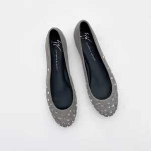 Giuseppe Zanotti Crystal Embellished Flats