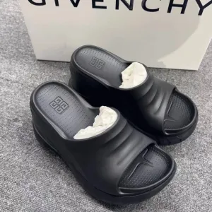 Givenchy Black Chunky Platform Sandals