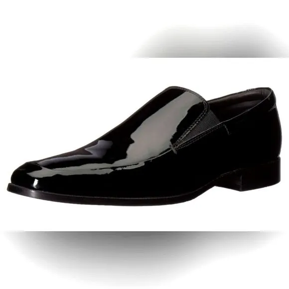 Gordon Rush Elliot Patent Leather Loafers, Men's sz 11. Black.