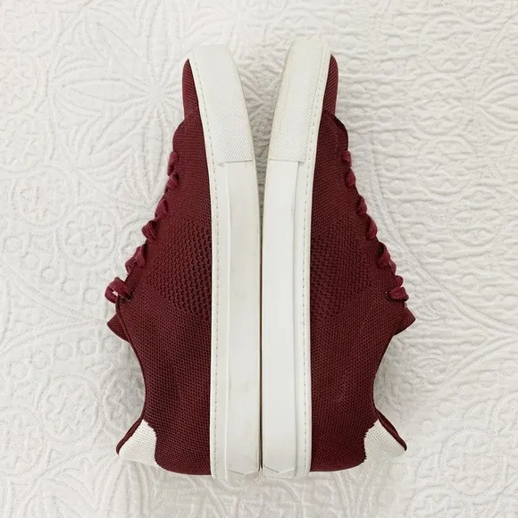 GREATS Men's Royale Knit Sneaker, Maroon