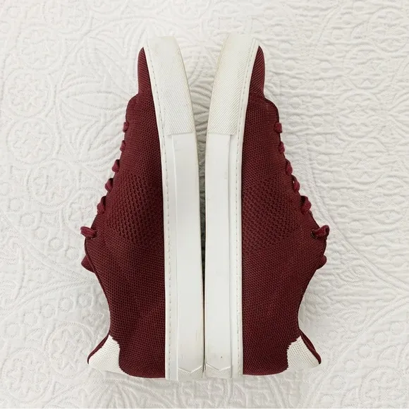 GREATS Men's Royale Knit Sneaker, Maroon