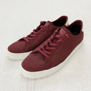 GREATS Men's Royale Knit Sneaker, Maroon