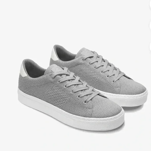 GREATS The Royale Knit Sneakers in Grey/White Size 13