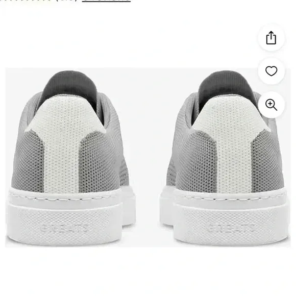GREATS The Royale Knit Sneakers in Grey/White Size 13