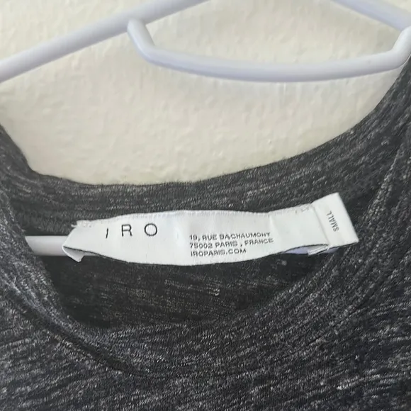 Grey mini dress IRO