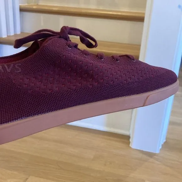 Gum Men’s Suavs Gum Zilker sneakers in wine red size 13 NWT