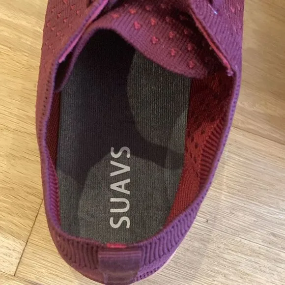 Gum Men’s Suavs Gum Zilker sneakers in wine red size 13 NWT