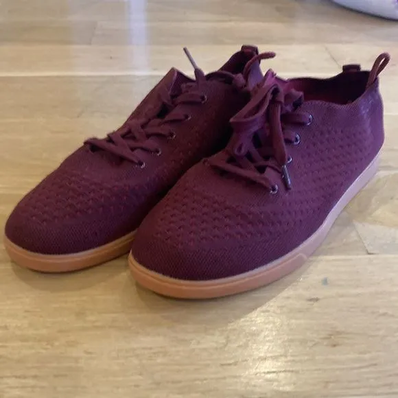 Gum Men’s Suavs Gum Zilker sneakers in wine red size 13 NWT