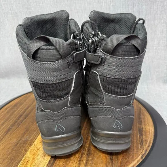 Haix Black Eagle Athletic 2.0 Men's Size 7 Boots High Side Zip Black Combat