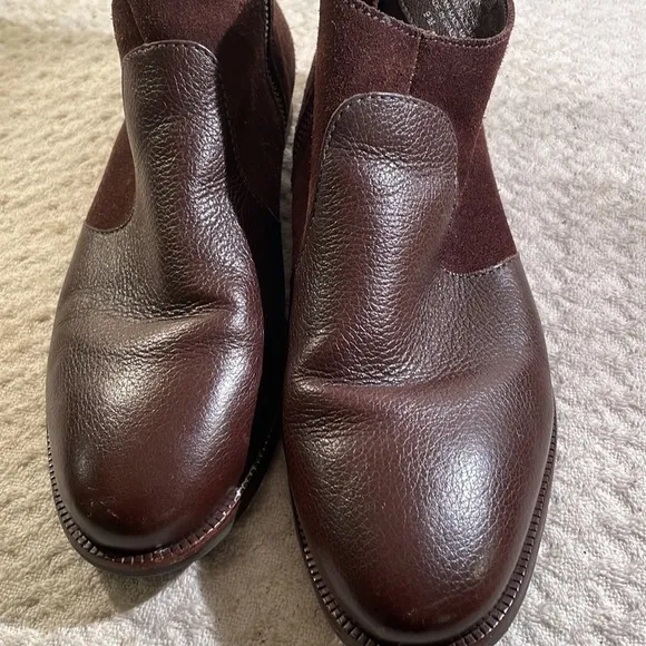 Handmade Suede Leather Side Zip Ankle Boots From Brazil Rubber Thread