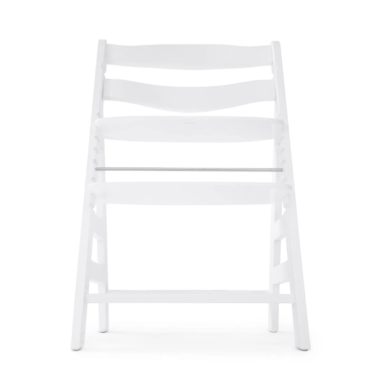 Hauck Alpha  Wooden Highchair - White