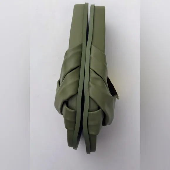 Helena Sandals by Silent D in Green Anthropologie size 39 9
