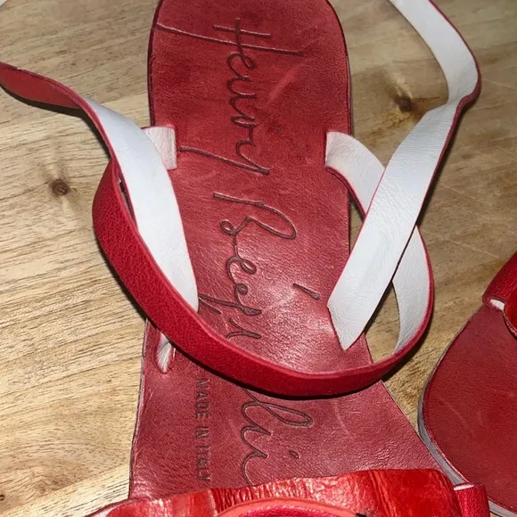 Henry Beguelin Italian leather sandals