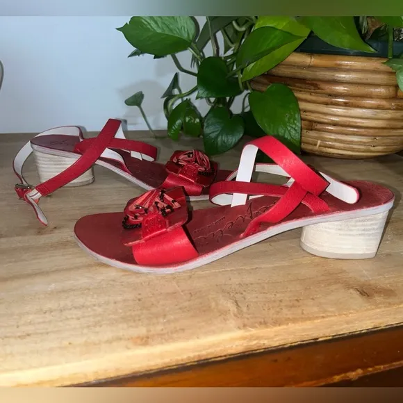 Henry Beguelin Italian leather sandals