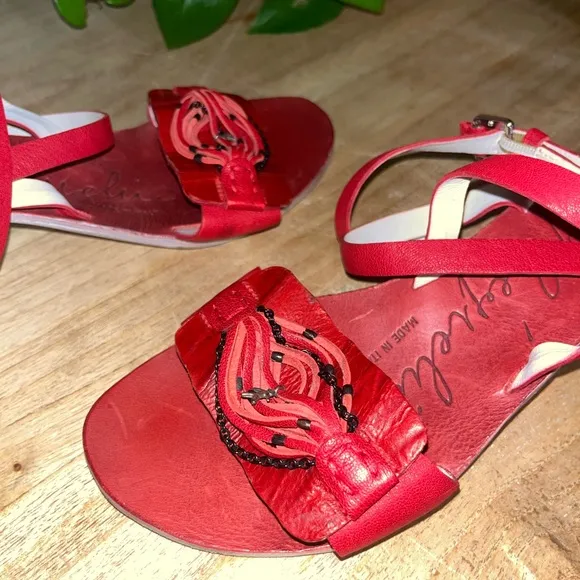 Henry Beguelin Italian leather sandals