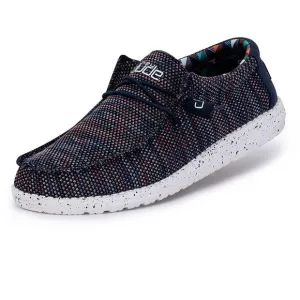 HEY DUDE MEN'S WALLY SOX BLUE ORANGE SIZE 12 | MEN’S SHOES | MEN'S LACE UP