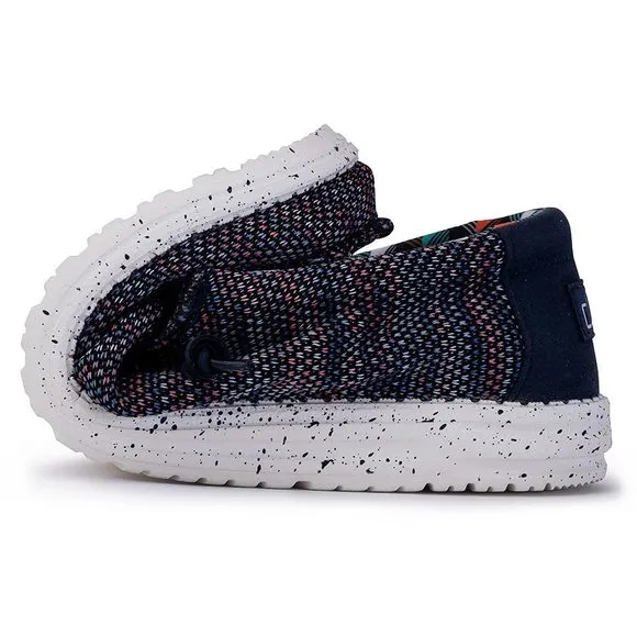 HEY DUDE MEN'S WALLY SOX BLUE ORANGE SIZE 12 | MEN’S SHOES | MEN'S LACE UP