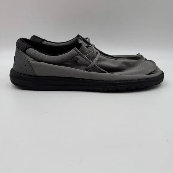 Hey Dude Wally ADV Granite Slip-On Loafers Mens Size 10 Lightweight