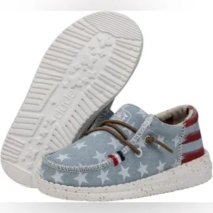 Hey Dude Wally Youth Americana Shoes