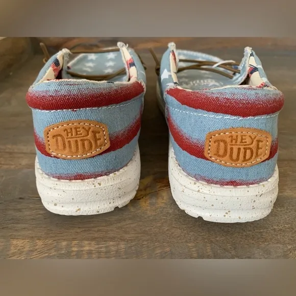 Hey Dude Wally Youth Americana Shoes