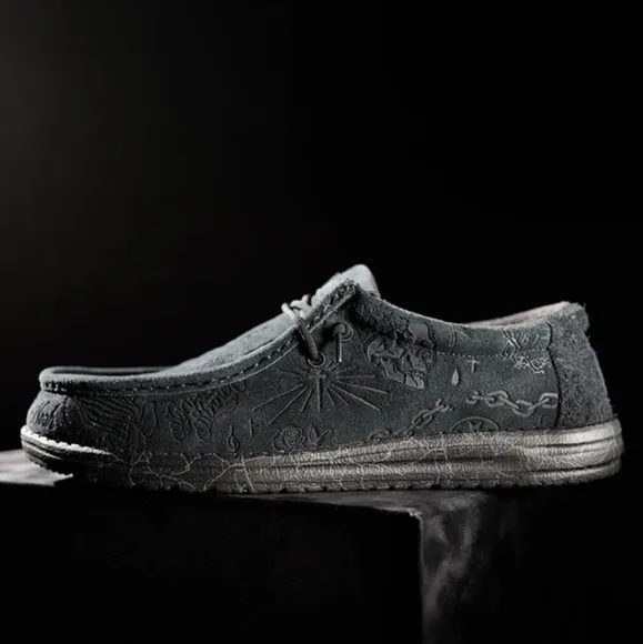 Hey Dude X Jelly Roll Wally Mens Size 9